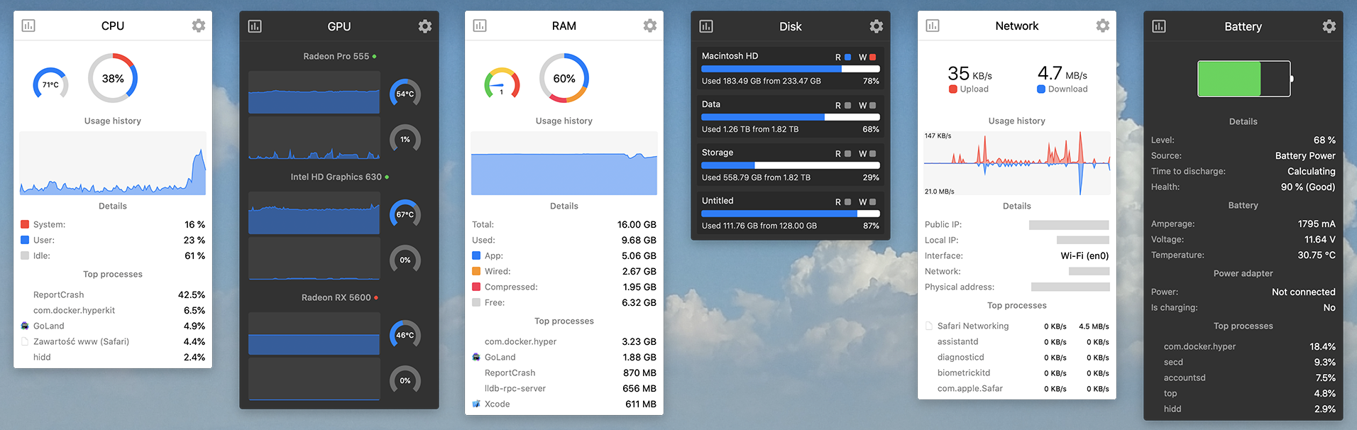 Stats for mac(菜单栏系统监视工具)v2.11.39官方版