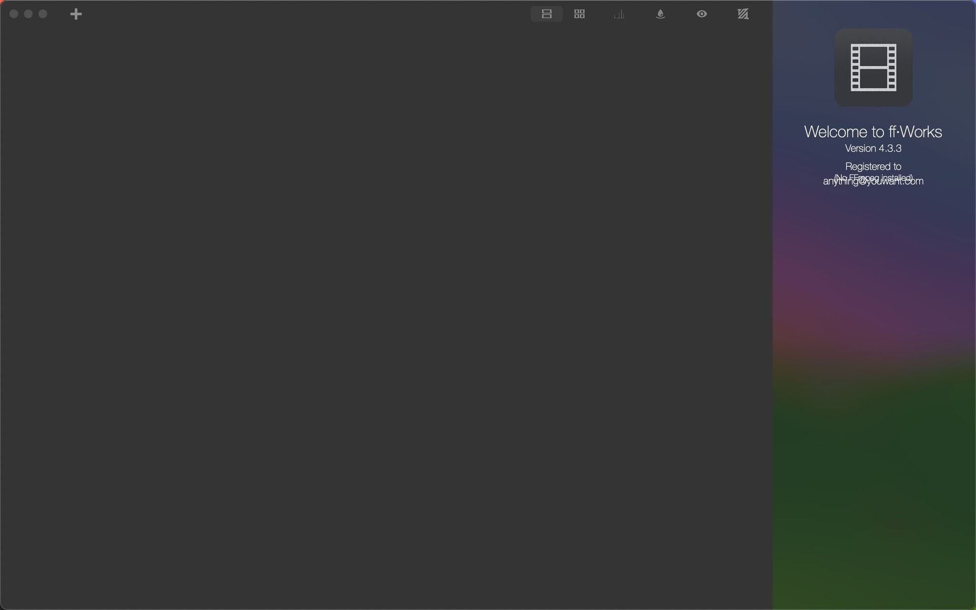 ffWorks for mac(多媒体编辑软件)v4.3.2注册激活版