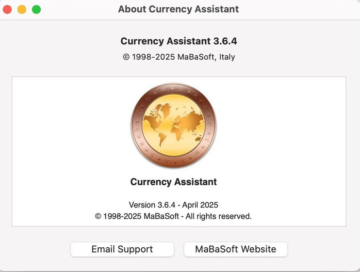 Currency Assistant for Mac(货币兑换计算器)v3.6.4激活版