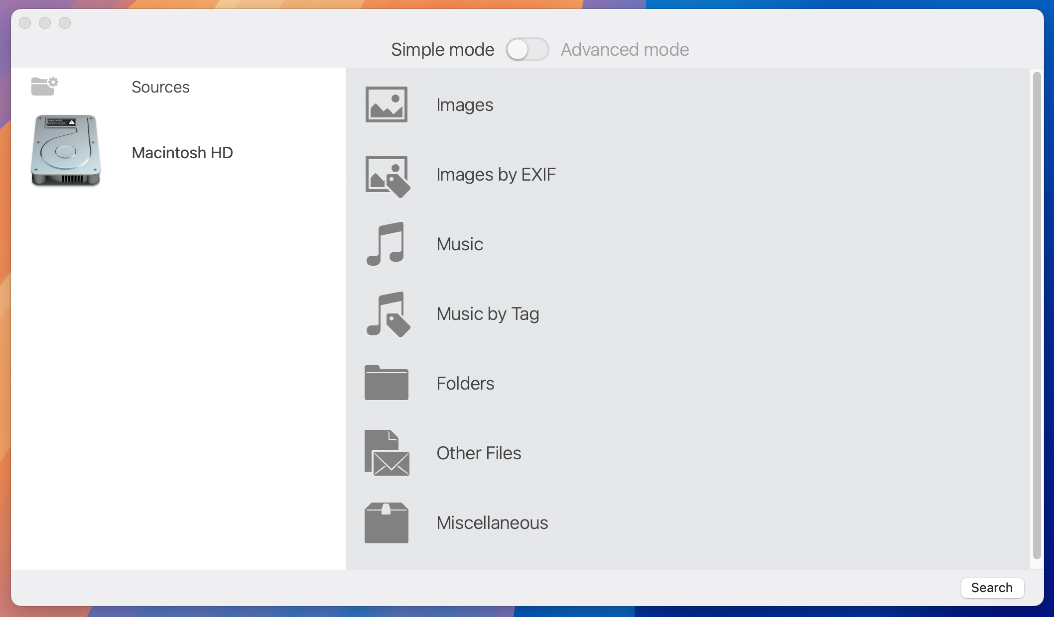 Tidy Up for Mac(重复文件查找清理工具)v6.0.7激活版