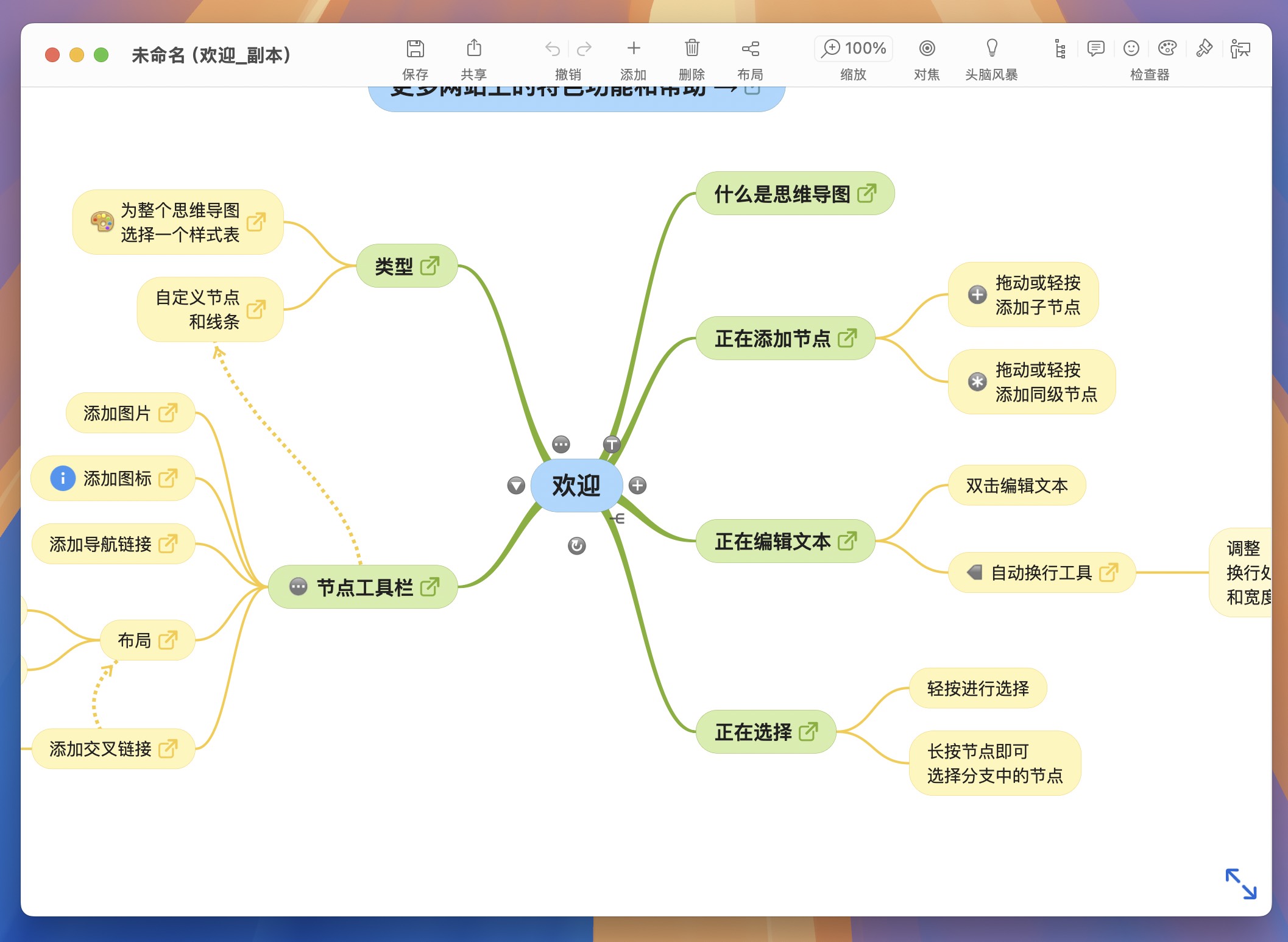 Simplemind for Mac v2.6.1 思维导图软件 中文破解