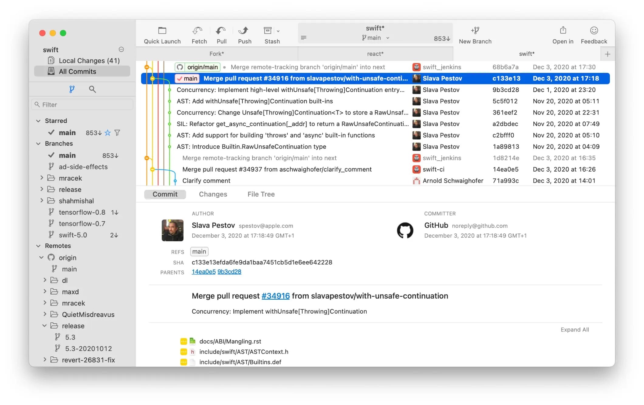 Fork for Mac(Git客户端)v2.52激活版