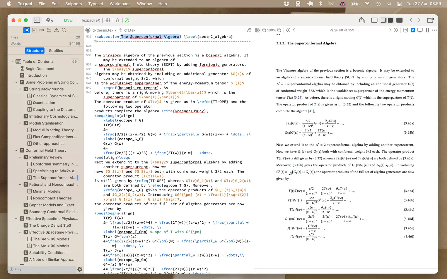Texifier(原Texpad) for mac(专业的LaTeX编辑工具)v1.9.27 中文激活版