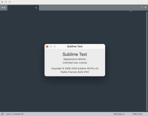 sublime text for Mac(代码编辑器)v4.0(4192)中文注册版