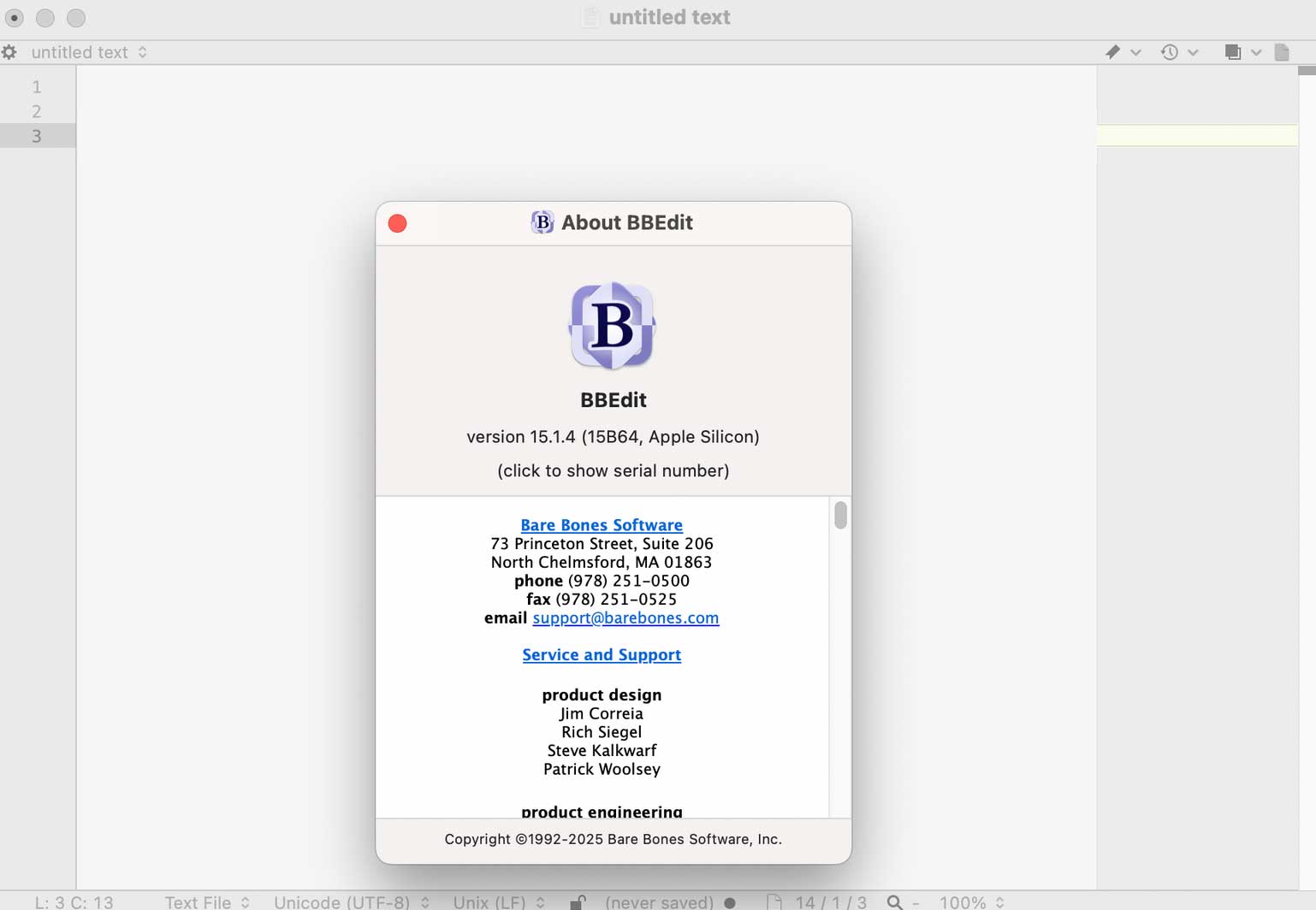 BBEdit for Mac(好用的HTML文本编辑器)v15.1.4激活版