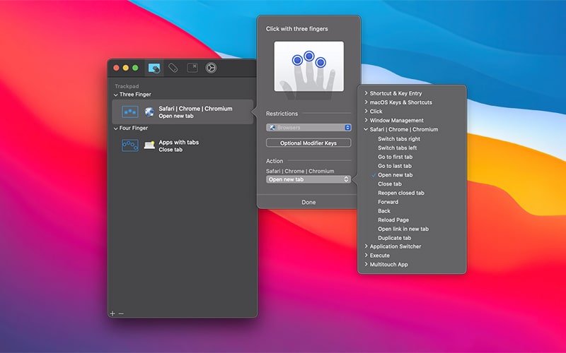 Multitouch for Mac(多点触控手势增强神器) Multitouch for Mac(多点触控手势增强神器) v1.28免激活版