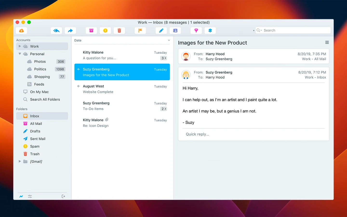 Postbox for Mac(邮件客户端) v7.0.65激活版