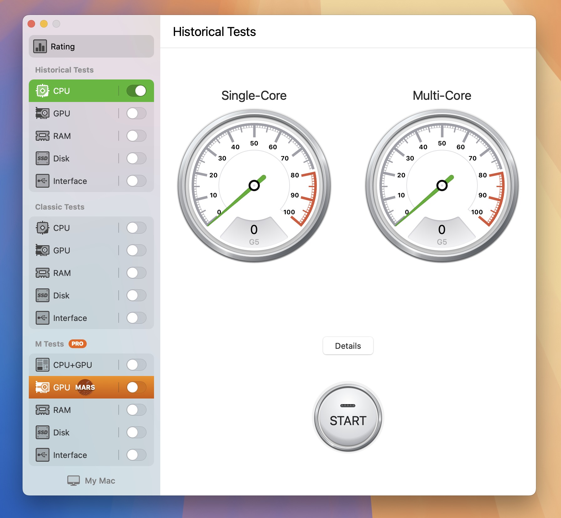 Performance Test For mac(电脑系统基准测试器 — 硬盘测速工具) Performance Test For mac(电脑系统基准测试器 — 硬盘测速工具) v4.3.1激活版