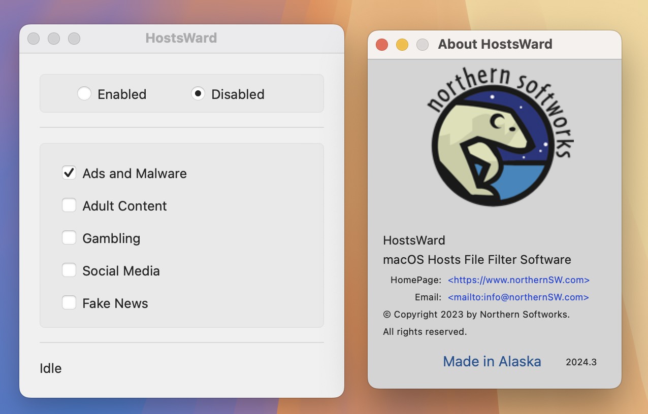 HostsWard for Mac(macOS广告拦截软件) v2024.3 注册激活版