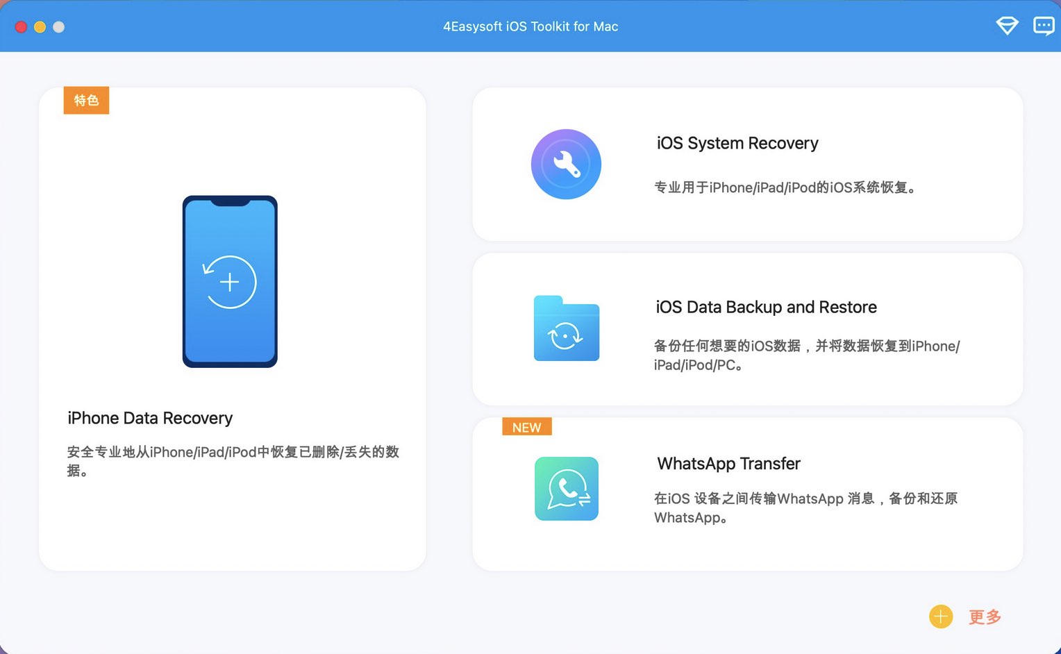 4Easysoft iOS Toolkit for mac(IOS数据恢复软件)  v1.0.36中文激活版