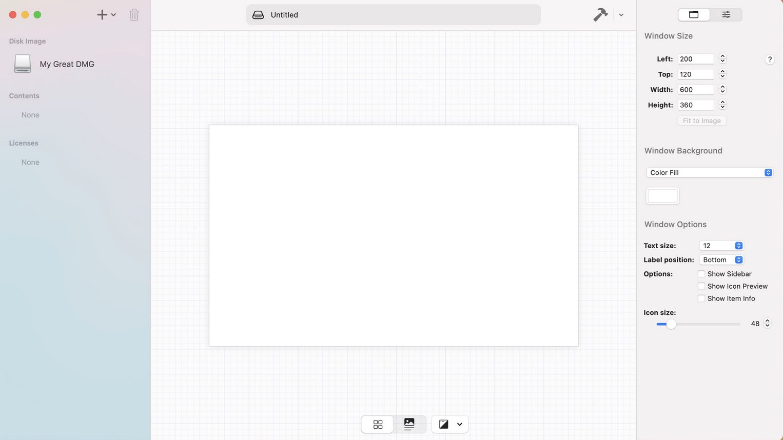 DMG Canvas for mac(DMG镜像制作工具) v4.1.2激活版