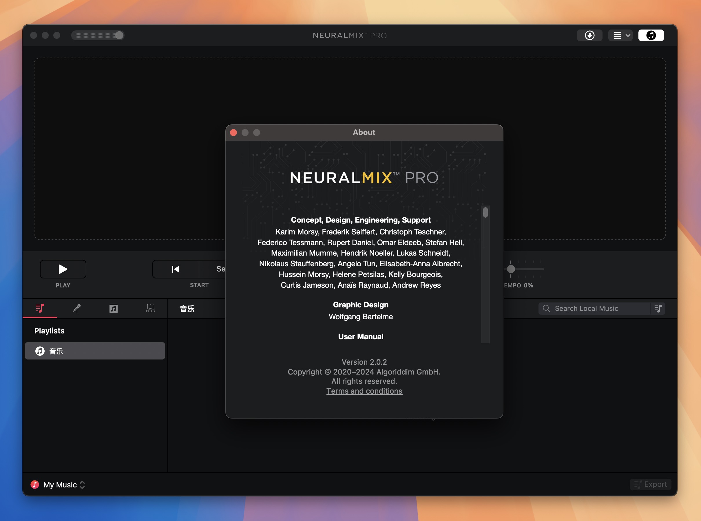Algoriddim Neural Mix Pro for mac(mac音乐编辑器) v2.0.2免激活版