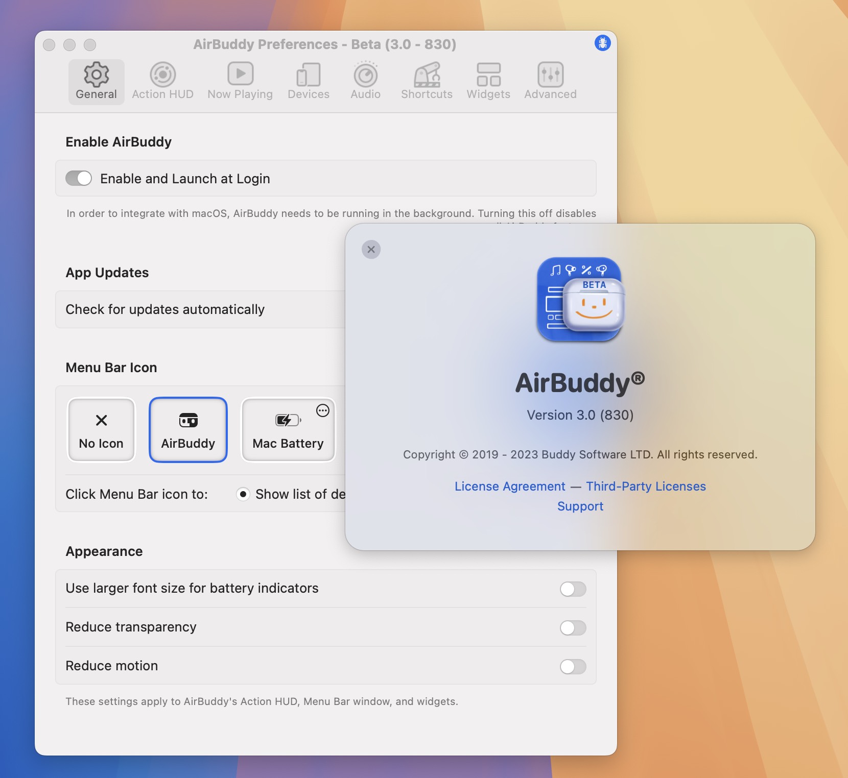 AirBuddy for mac(AirPods耳机管理软件) v3.0.830 Beta版