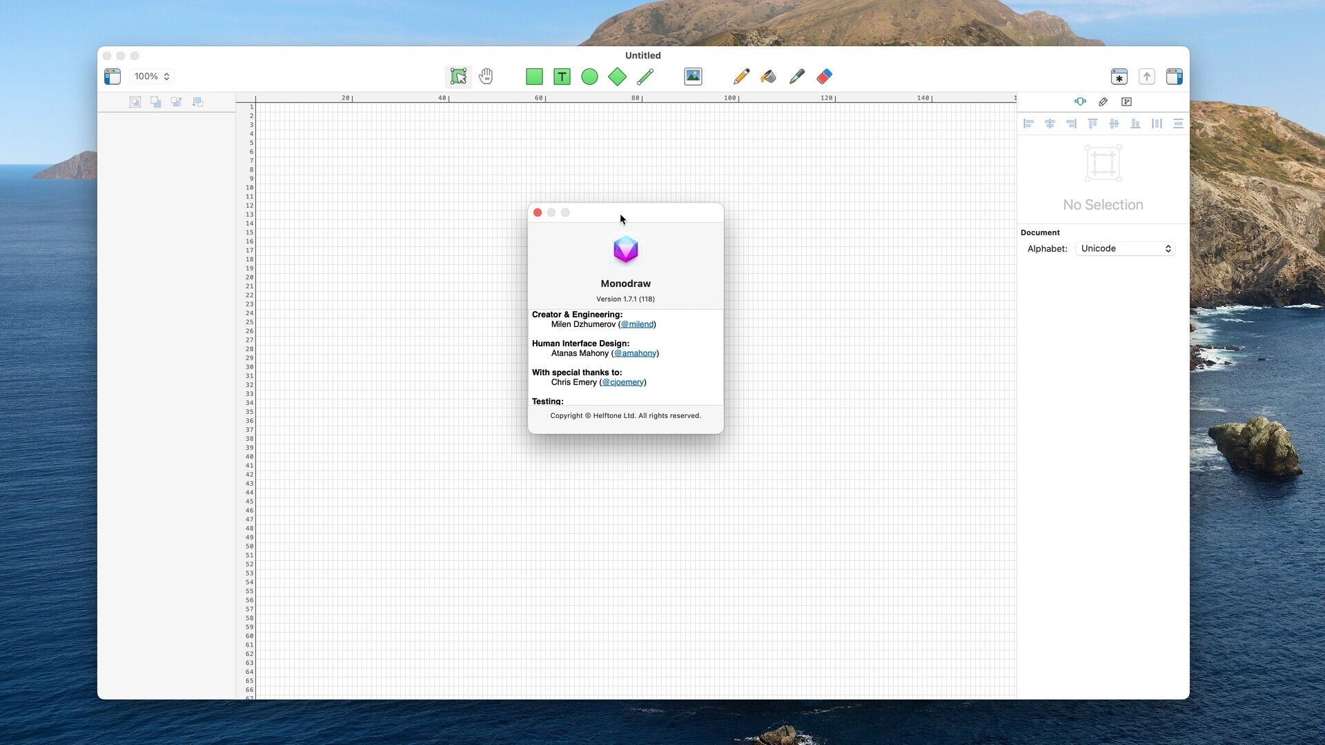 Monodraw for Mac(ASCII艺术编辑器) v1.7.1激活版