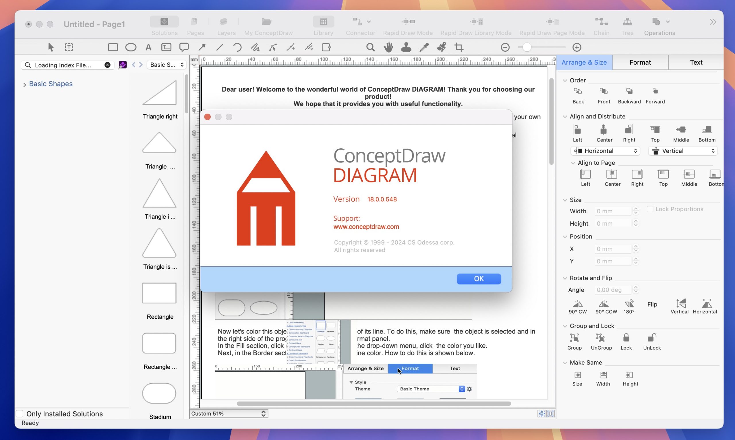 ConceptDraw DIAGRAM for Mac v18.0.0.548 商业图形设计软件 激活版