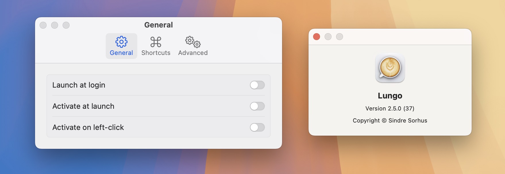 Lungo for Mac(防止休眠软件) Lungo for Mac(防止休眠软件) v2.5.0激活版